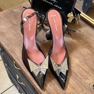 Amina Muaddi size:40.5”